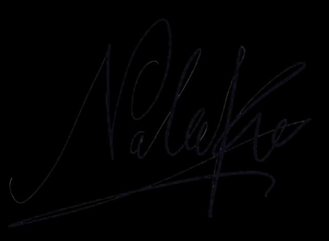 Photographer's signature